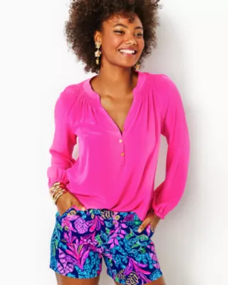 Elsa Silk Top