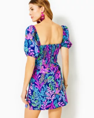 Morena Short-Sleeve Romper
