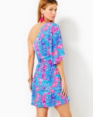 Niki One-Shoulder Romper