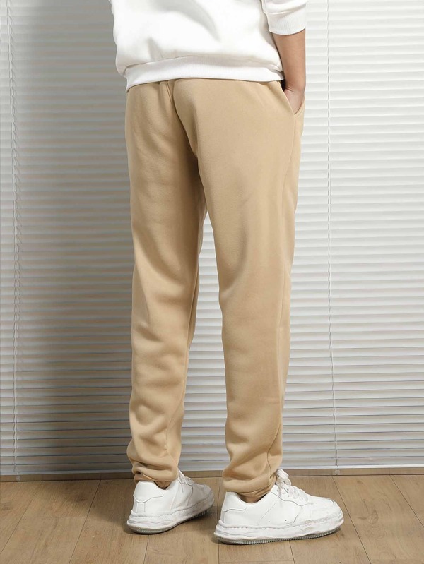 Basics Men Drawstring Waist Sweatpants