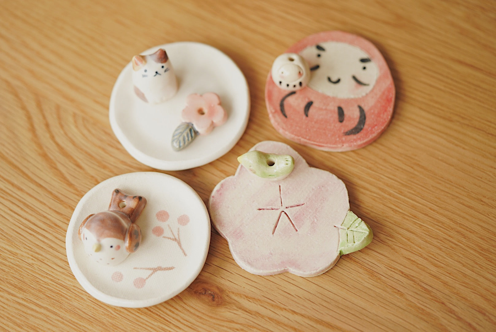 Incense holder pottery