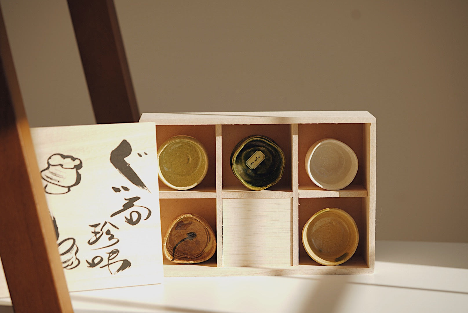 cup wood boxed gift Made in Japan