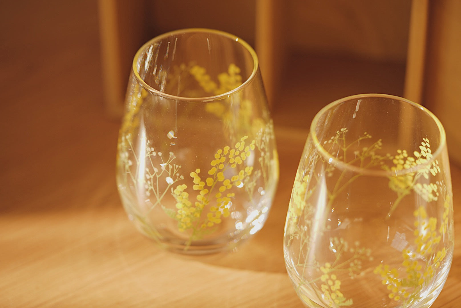 Toyo-Sasaki Glass Mimosa glass