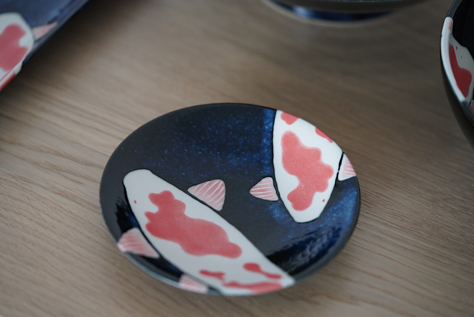 Colored Carp Ramen Bowl Made in Japan