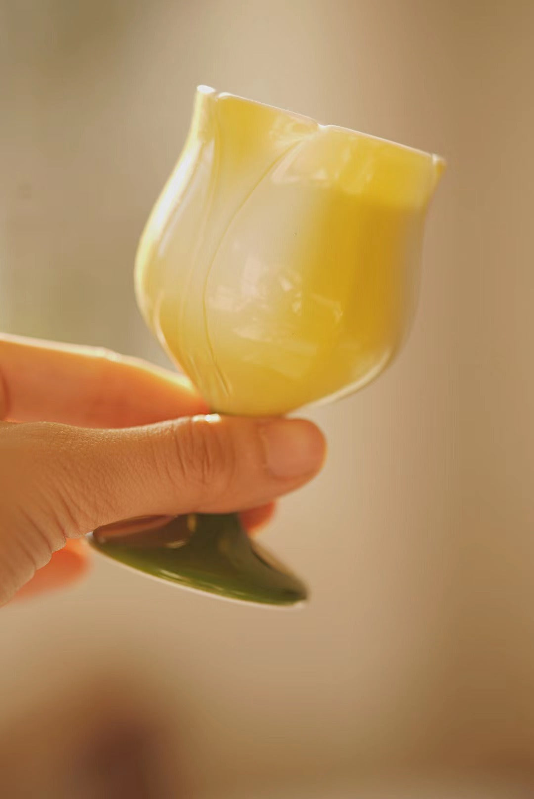 Arita-yaki Tulip wineglass