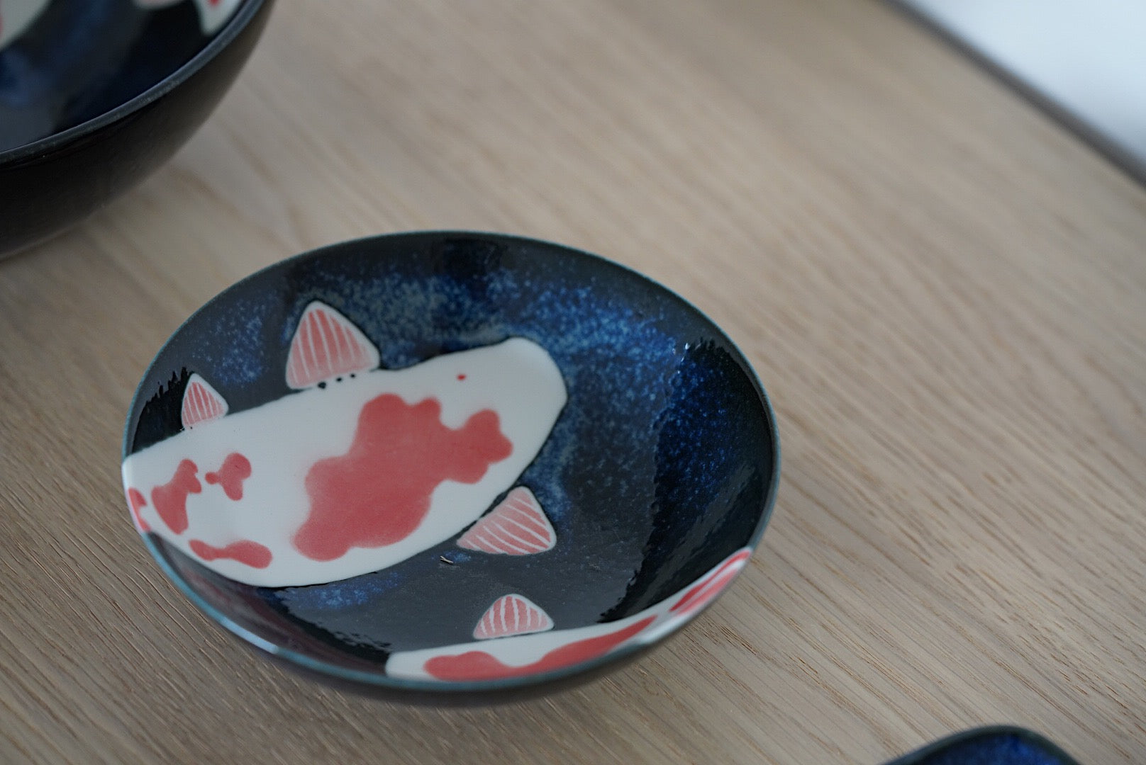Colored Carp Ramen Bowl Made in Japan