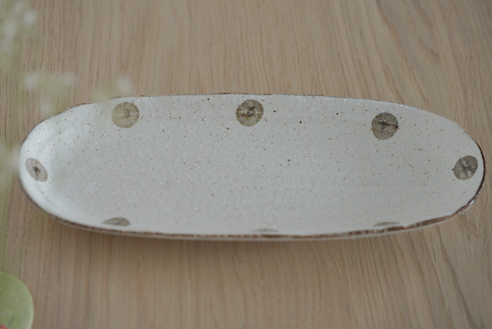 Shui Yu Bai Tang Jing White Plate Bowl series