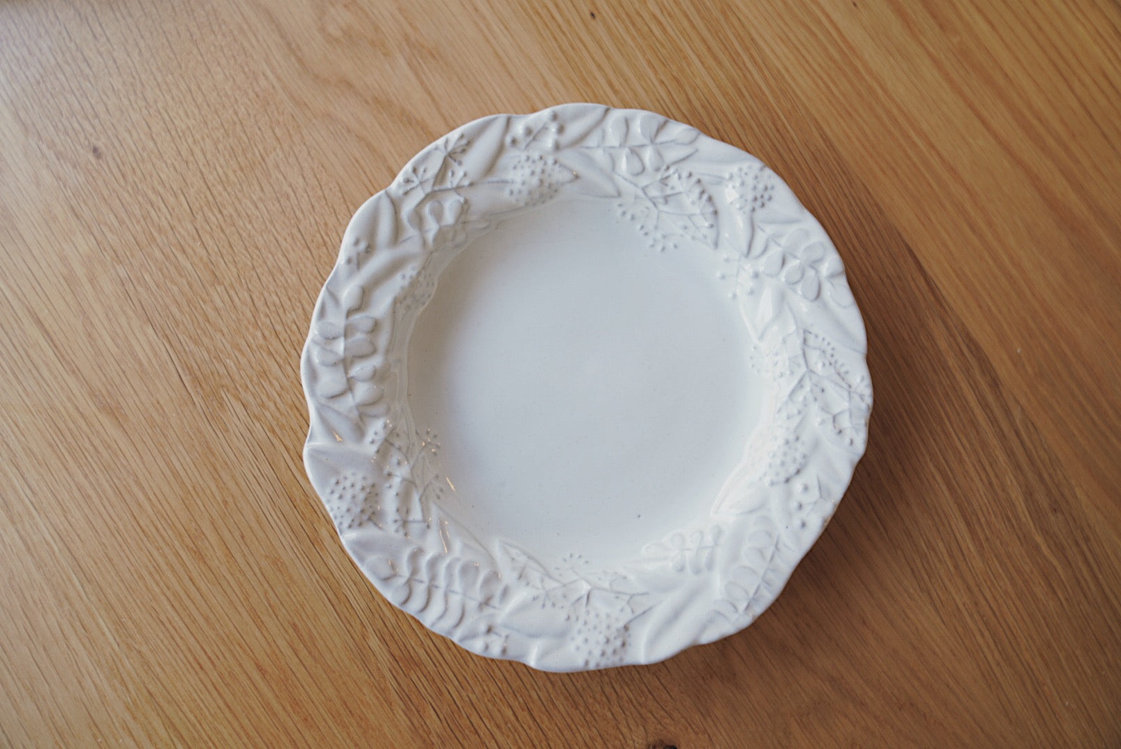 Mashiko yaki Garland plate