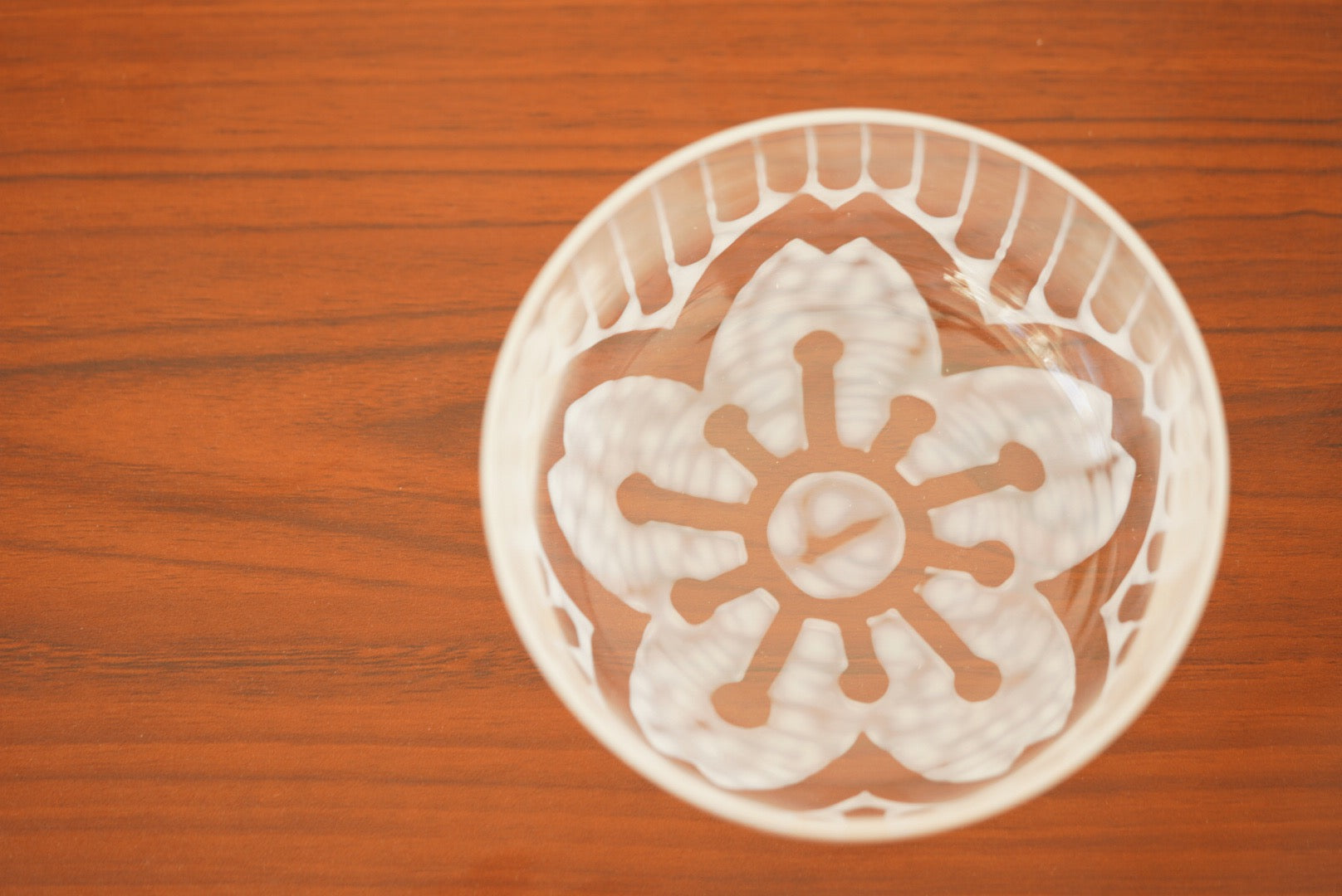 Hirota Glass Taisho Romantic cup and bowl