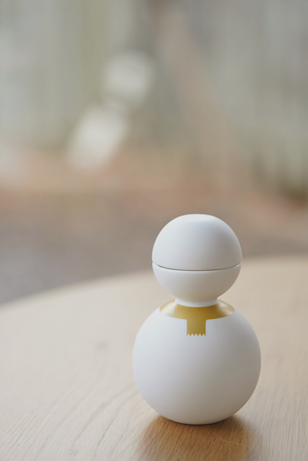 ceramic japan snowman sake set