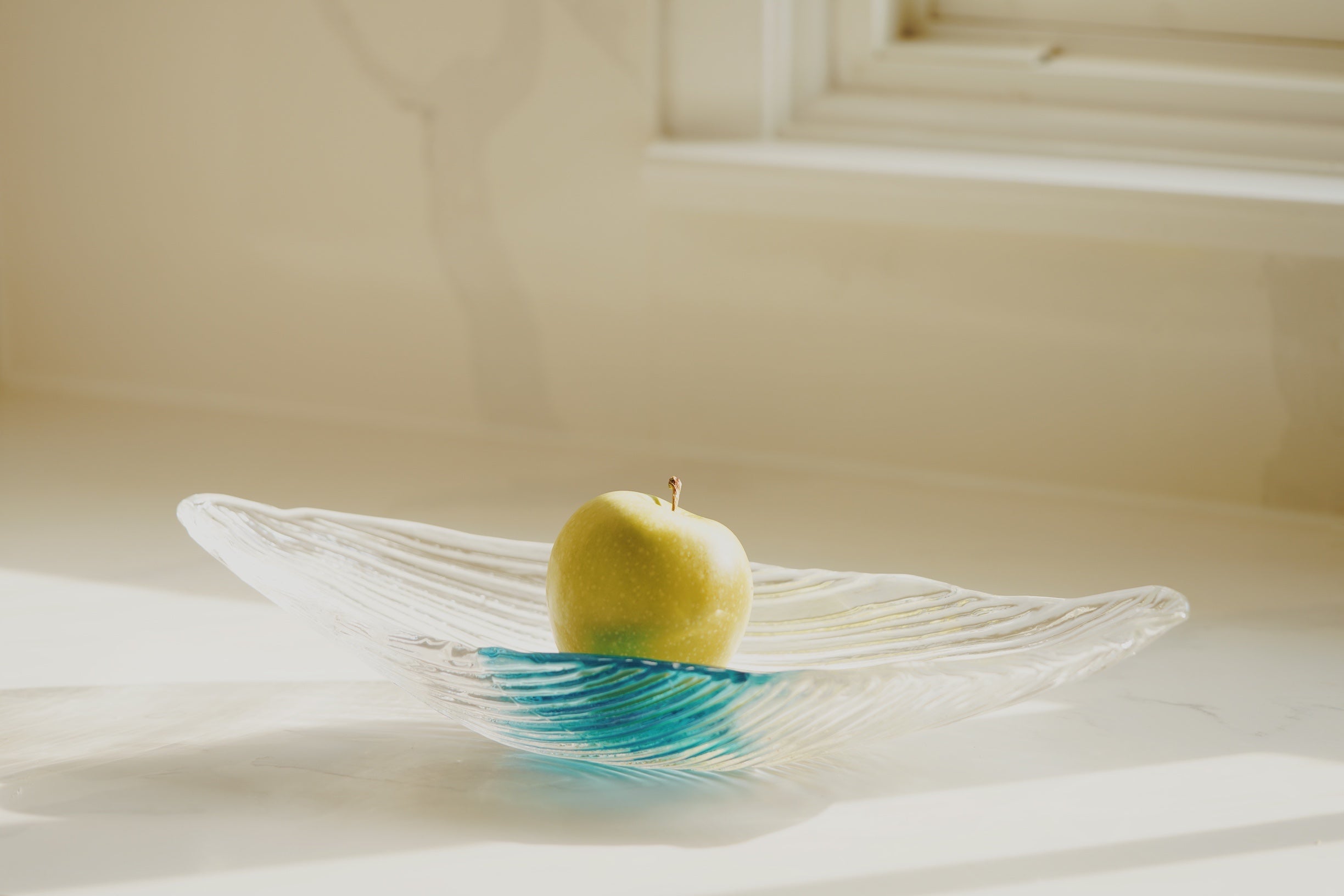 Aderia Artisans Glass fruit plate