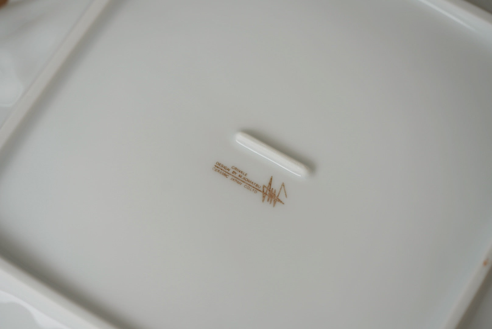 ceramic-japan crinkle plate