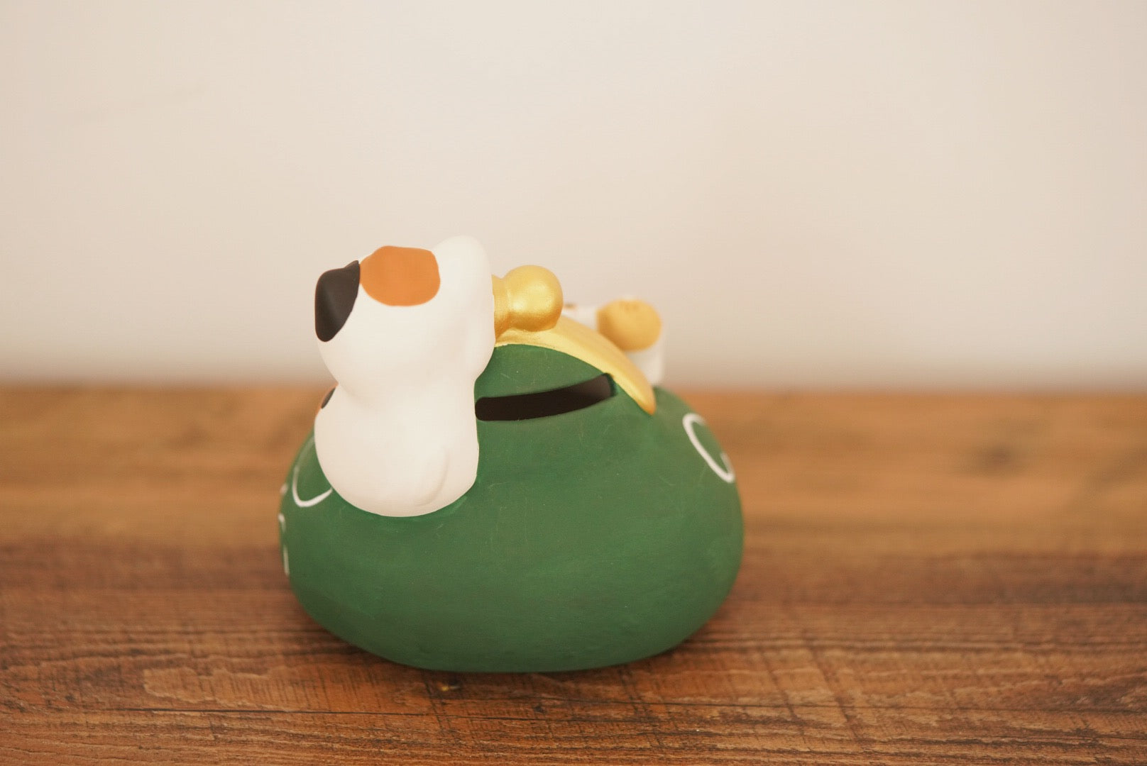 Bag piggy bank Cat and frog