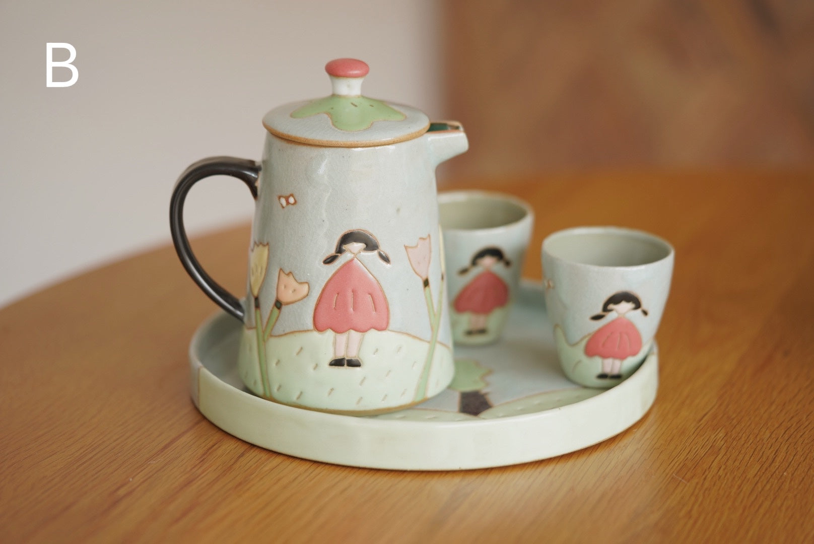 Jingdezhen ceramics  闹米作家 Teapot suit and Milk jug suit