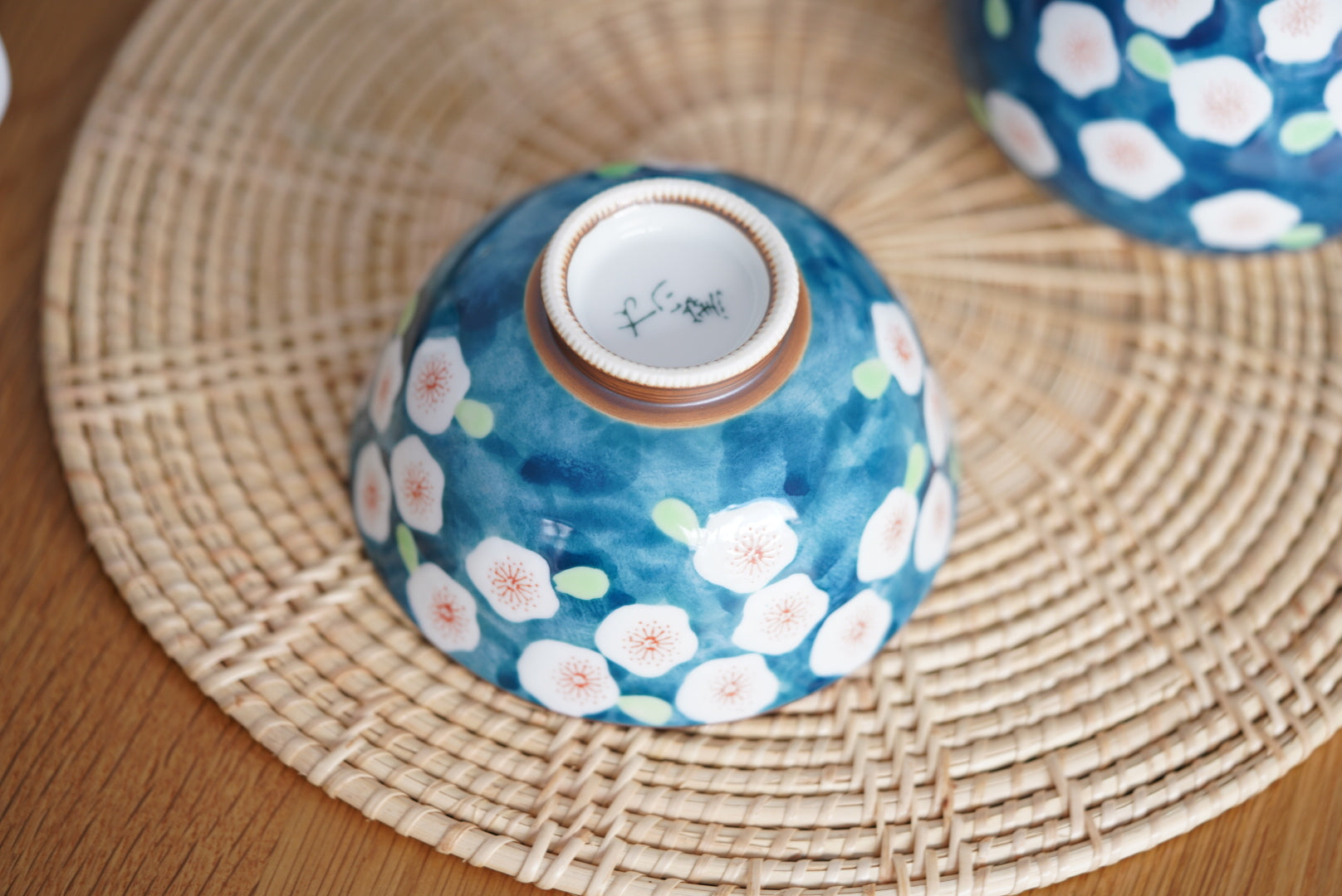 Aritayali plum blossom and rabbit Mug Bowl teapot