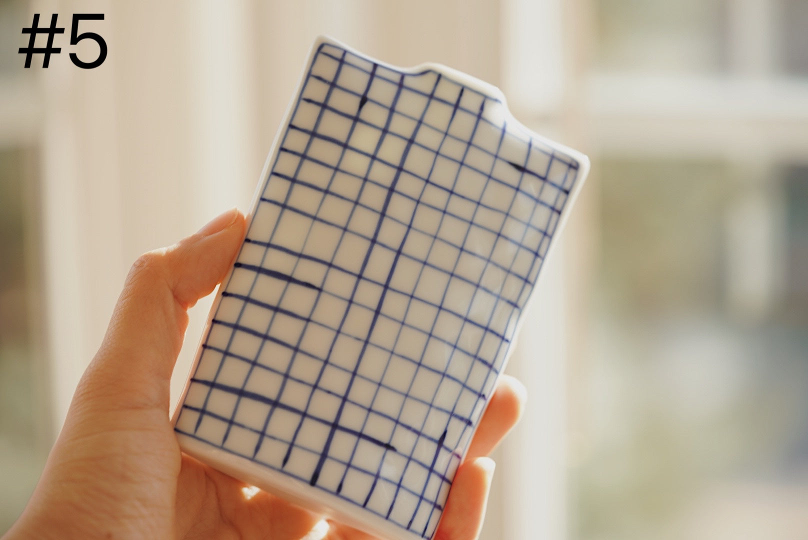 Setoyaki Hand Painted Double Sided Vase