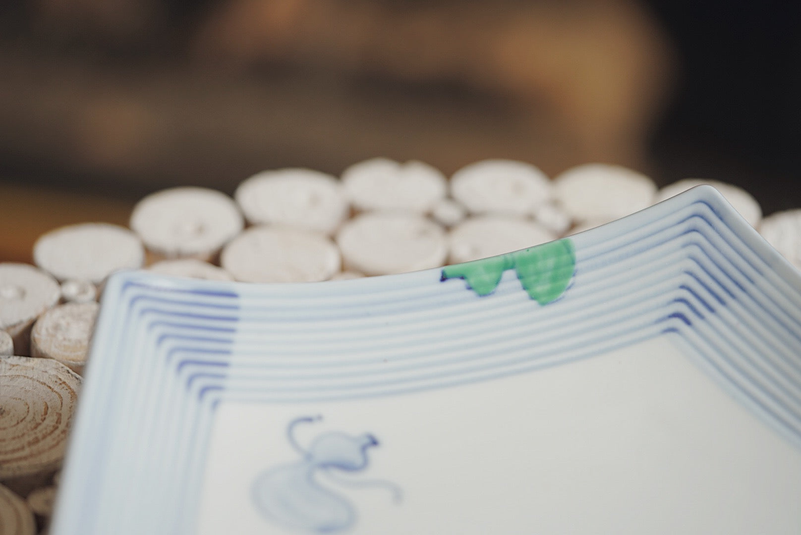 Colour Drawing Gourd plate