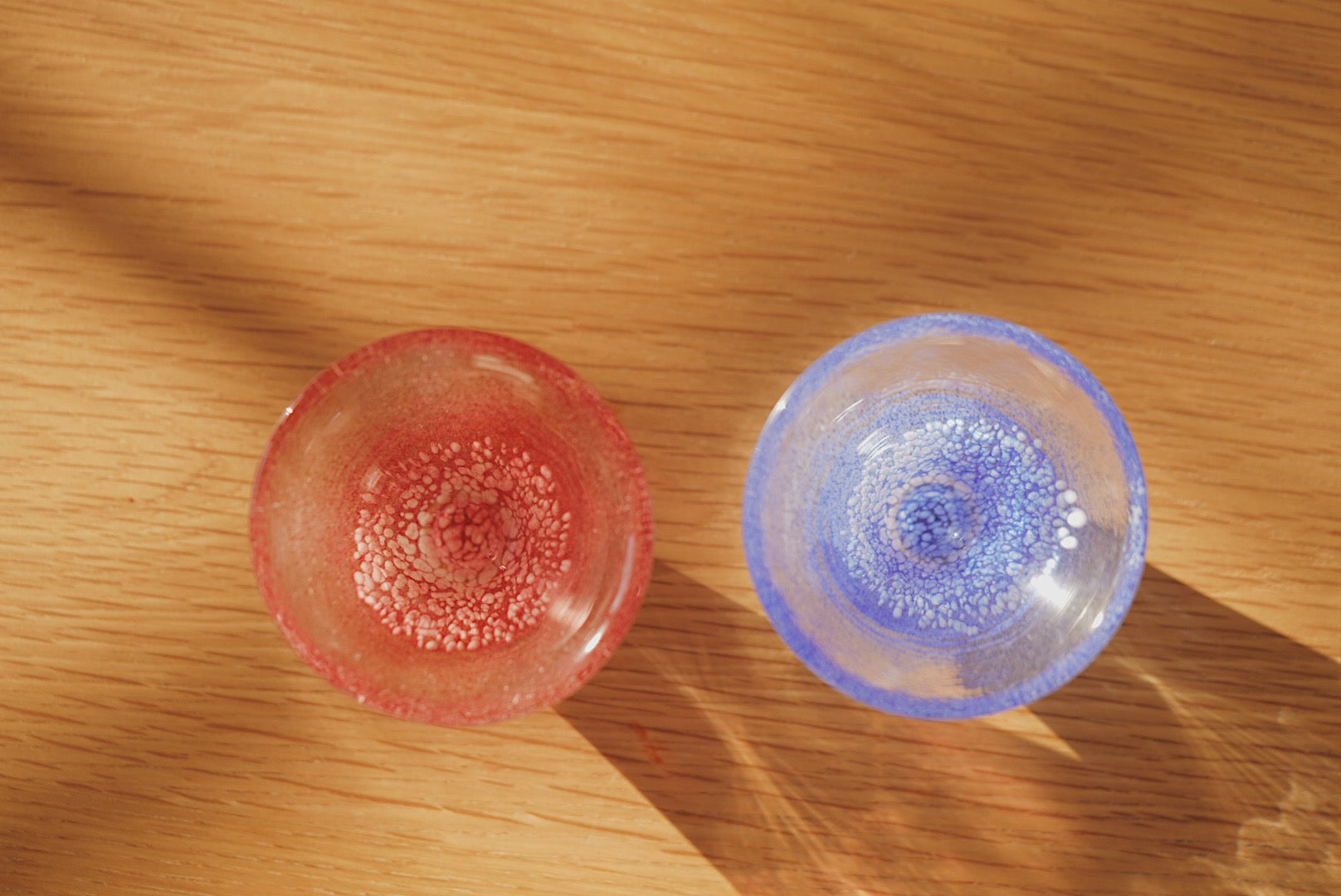 Toyo-Sasaki Glass Mt. Fuji Chilled sake Set