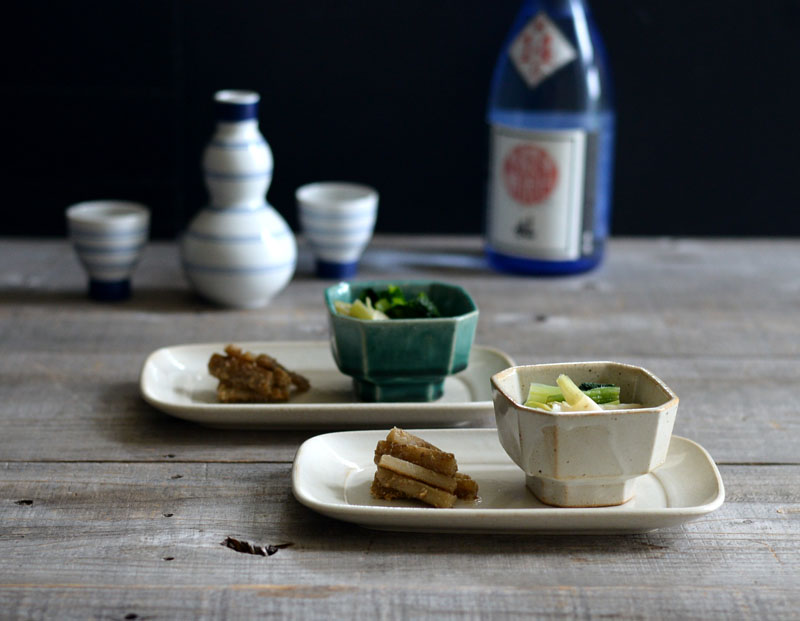 Studio m' Square plate and flower bowl