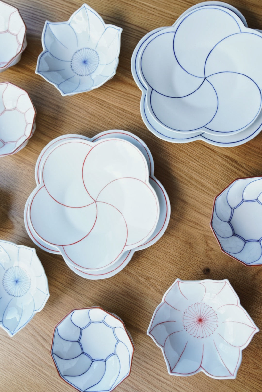 Aritayaki Hand-painted plates and bowls