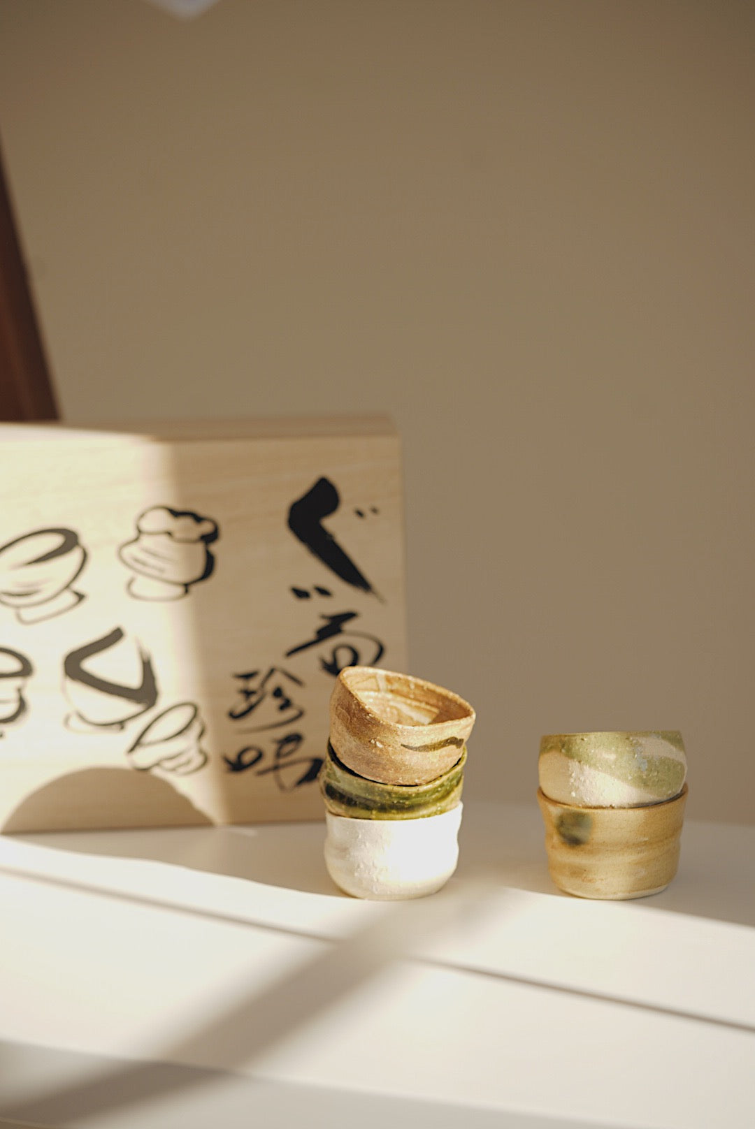 cup wood boxed gift Made in Japan