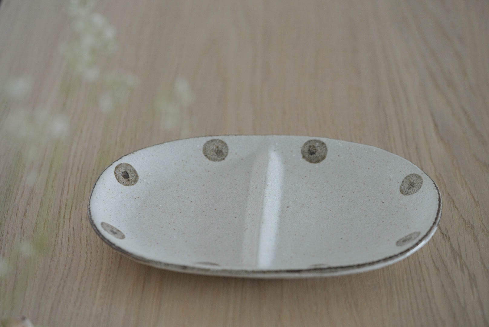 Shui Yu Bai Tang Jing White Plate Bowl series