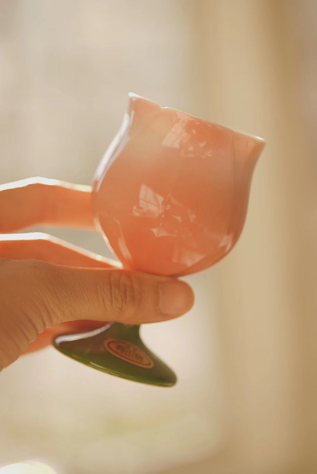 Arita-yaki Tulip wineglass