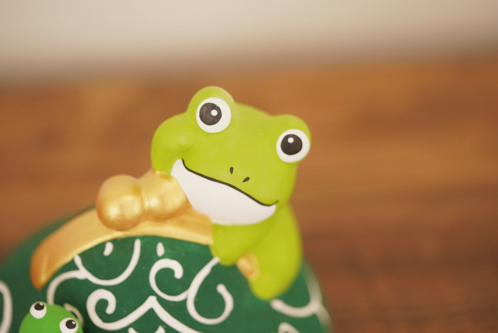 Bag piggy bank Cat and frog