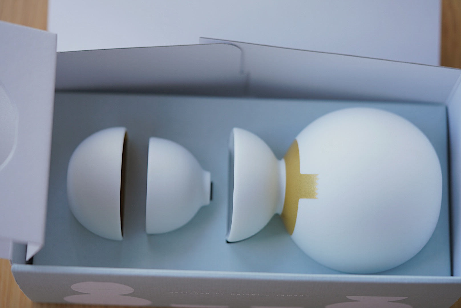 ceramic japan snowman sake set