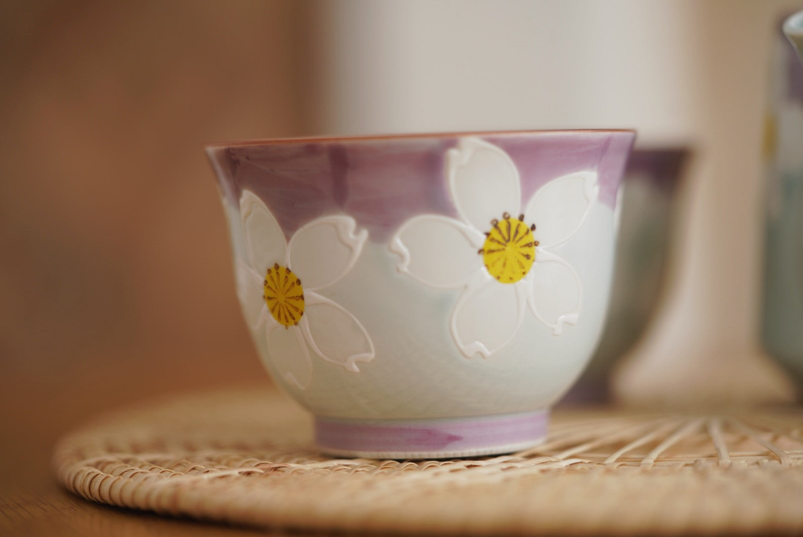 purple sakura teapot suit