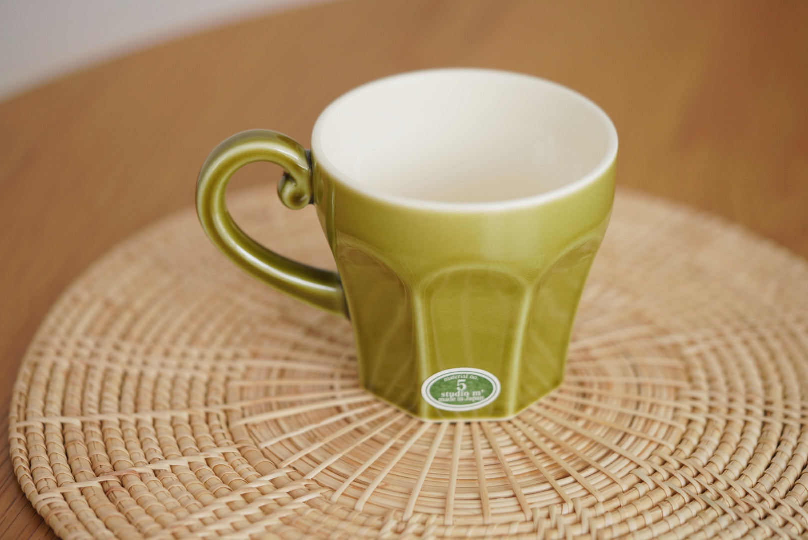 Studio m' Octagonal plate and mug