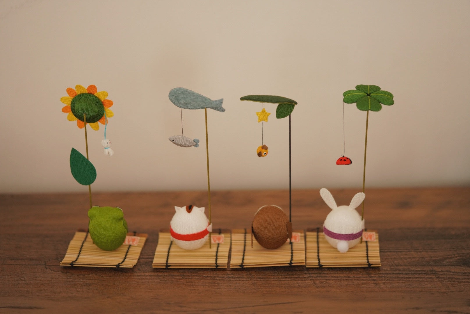 Crape Animal Ornament Made in Japan