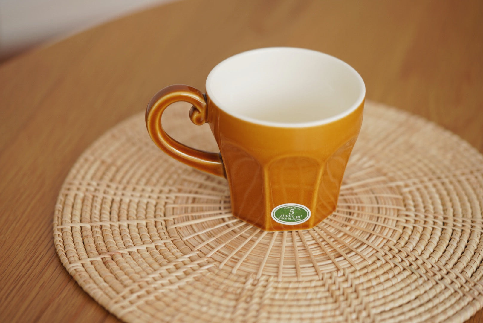 Studio m' Octagonal plate and mug