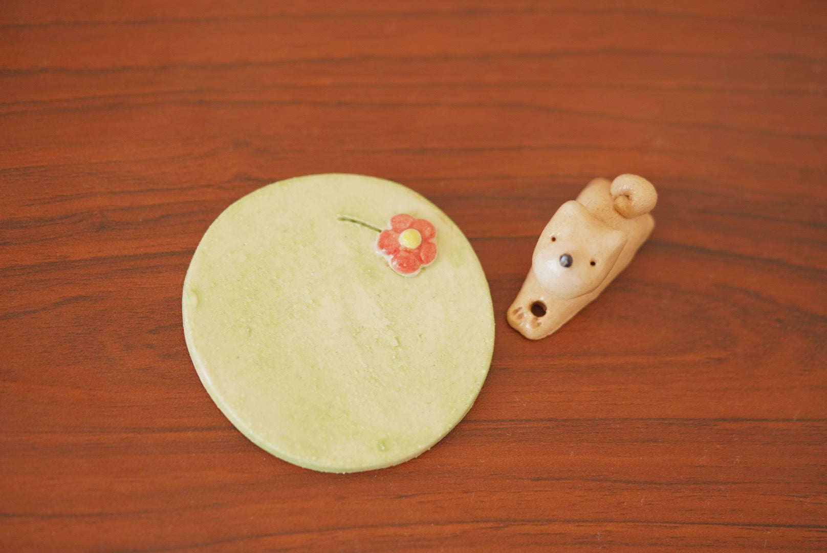 Incense holder pottery