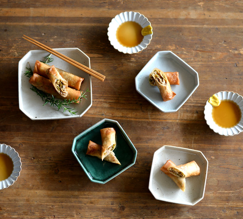 Studio m' Square plate and flower bowl