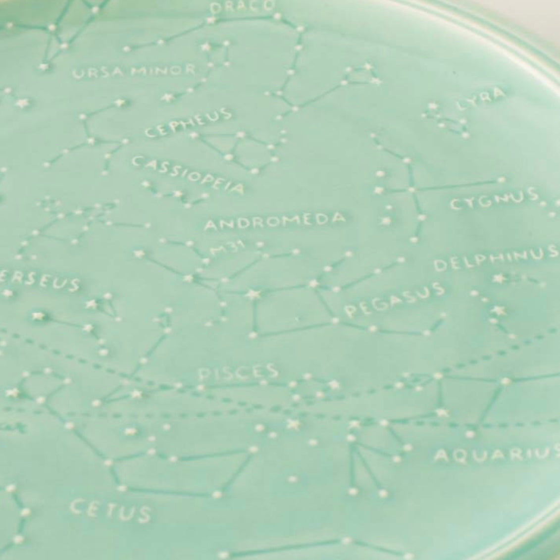 Studio m'star map 23 round plate 