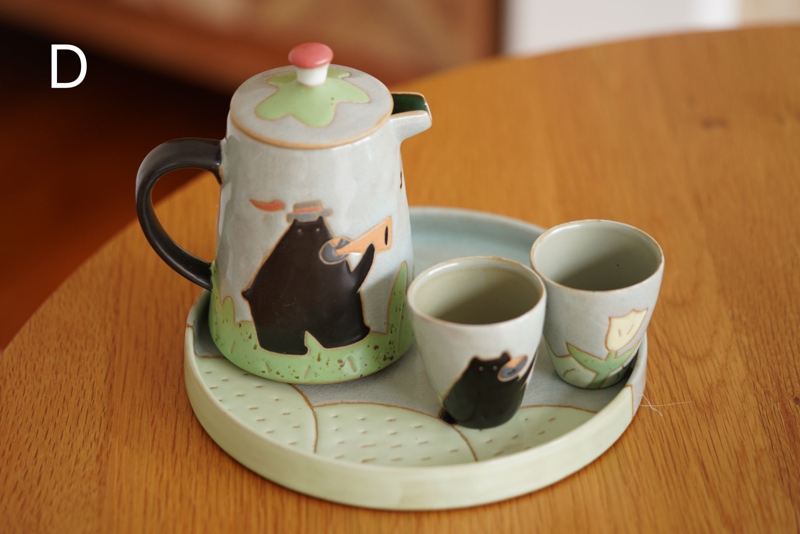 Jingdezhen ceramics  闹米作家 Teapot suit and Milk jug suit