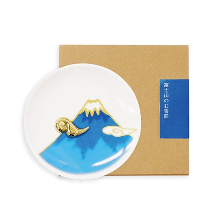 Mt. Fuji Plate Inccese Plate Incense holder