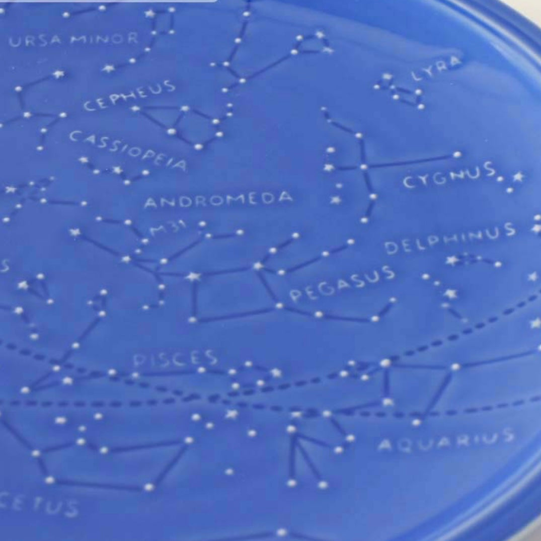 Studio m'star map 23 round plate 