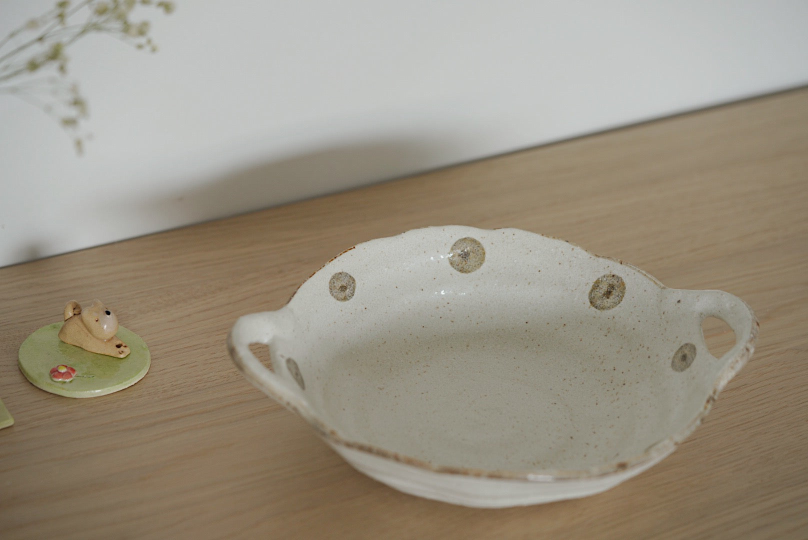 Shui Yu Bai Tang Jing White Plate Bowl series