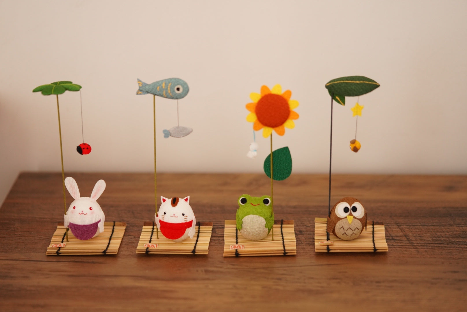 Crape Animal Ornament Made in Japan