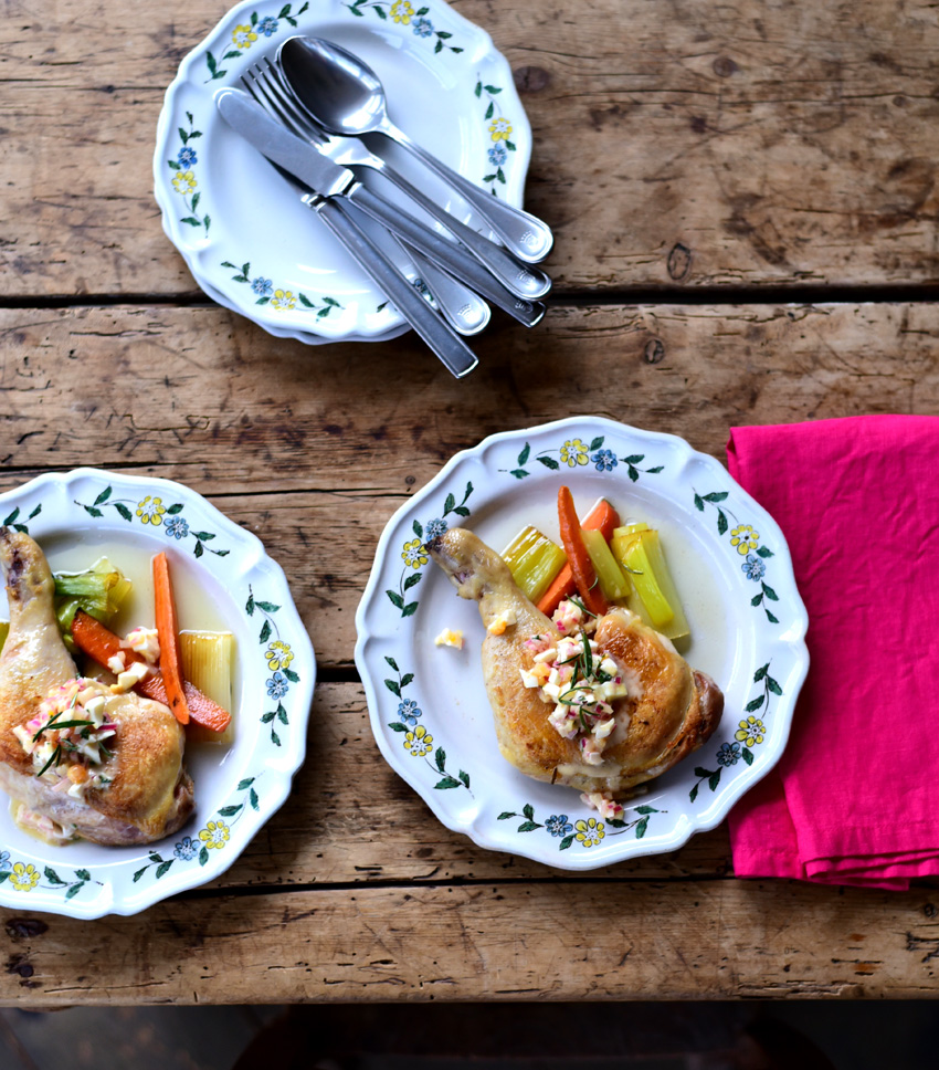 Studio m' ravigote plate