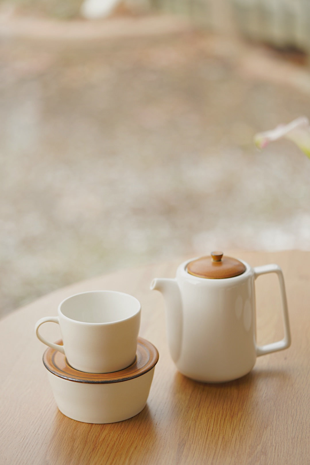 Pot | dessert bowl | coffee cups | Saucer Made in Japan