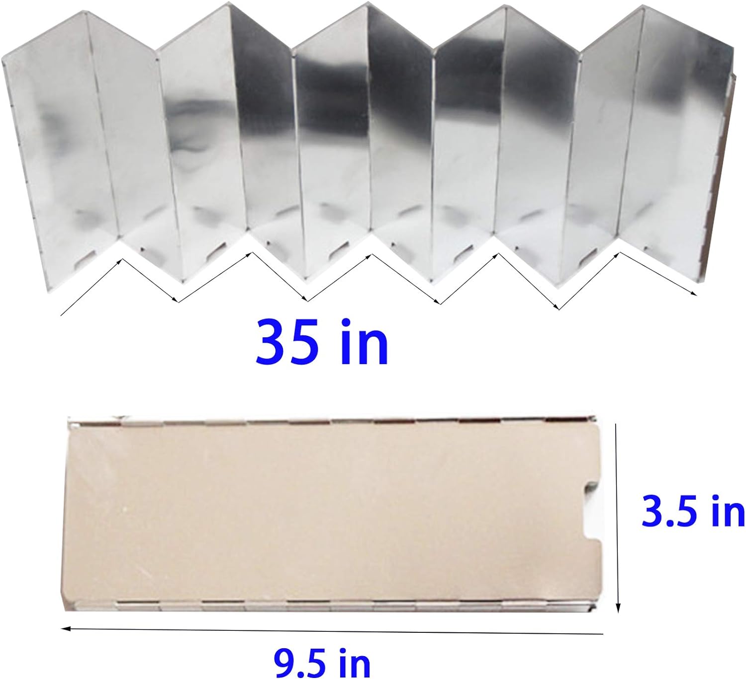 Smokitcen Adjustable Heat Focusing Reflector for Round Natural Gas and Propane Patio Heaters