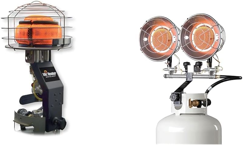 Original 540-Degree 45,000 BTU Tank Top Radiant Propane Heater