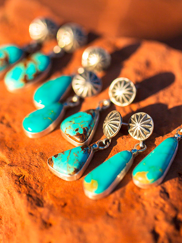 Kingman Concho Earrings