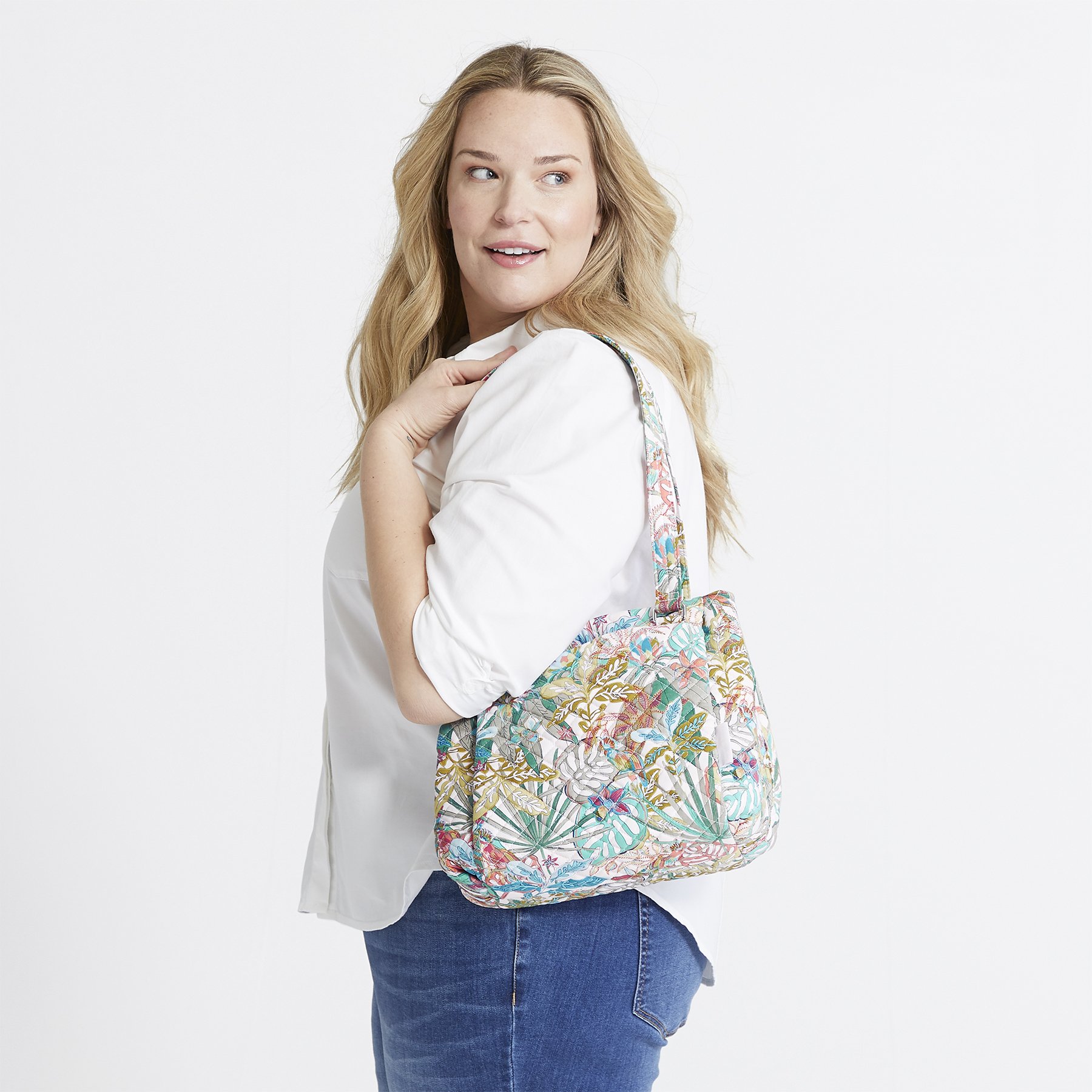 Multi-Compartment Shoulder Bag