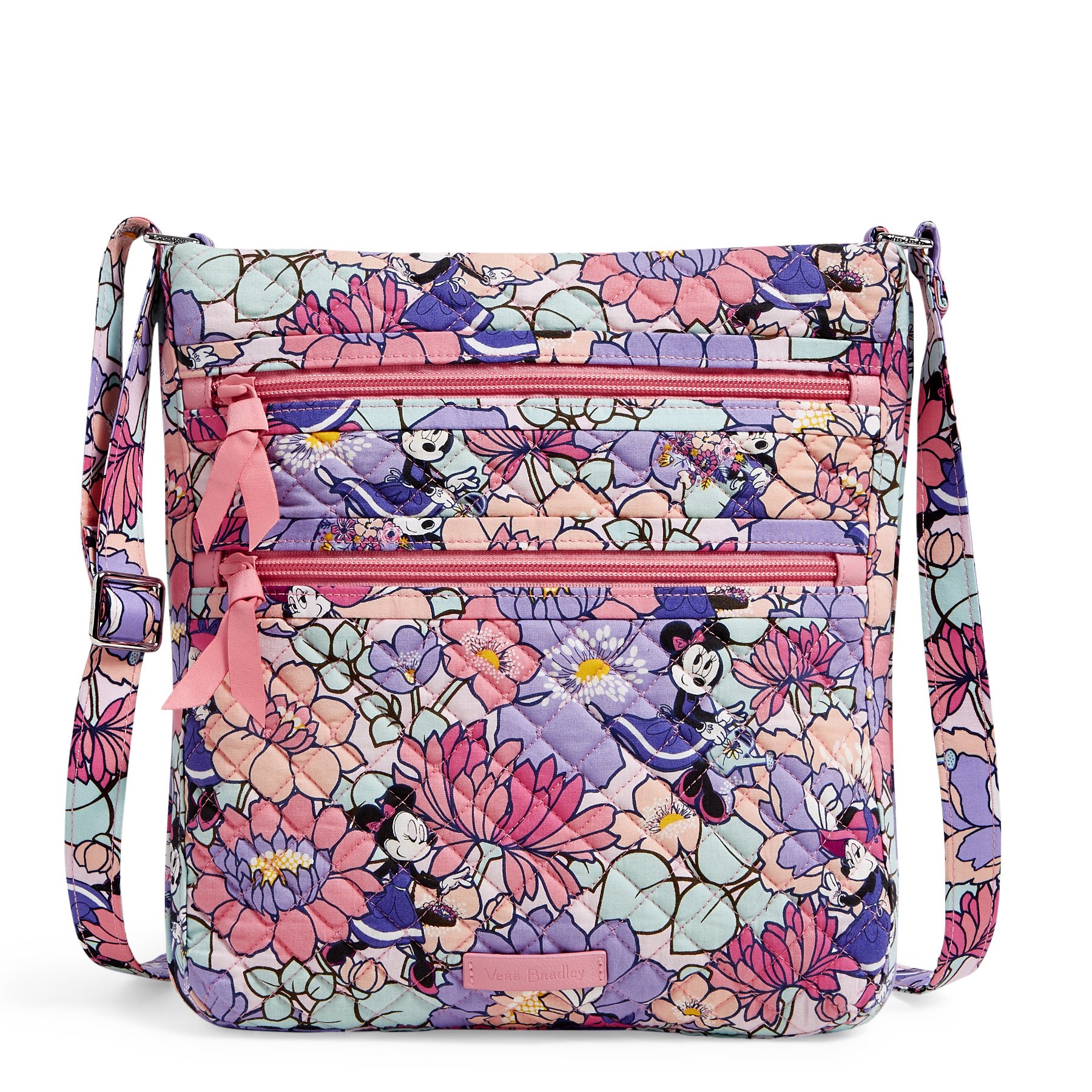 Disney Triple Zip Hipster Crossbody Bag
