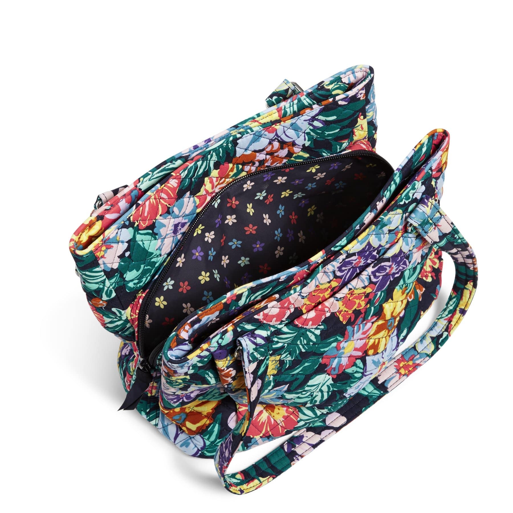 Multi-Compartment Shoulder Bag
