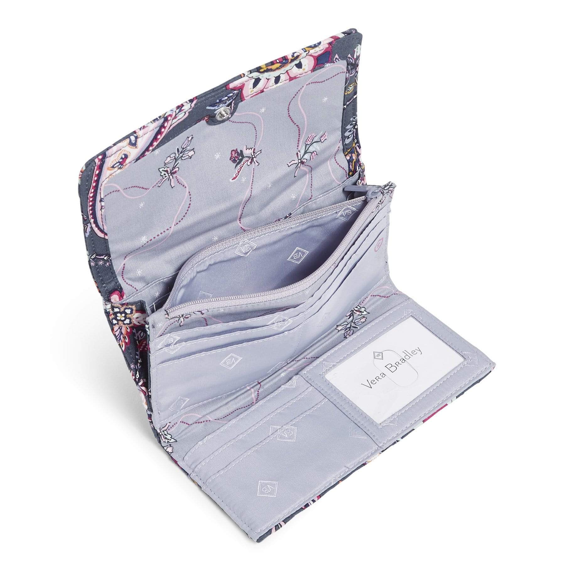 RFID Trifold Clutch Wallet